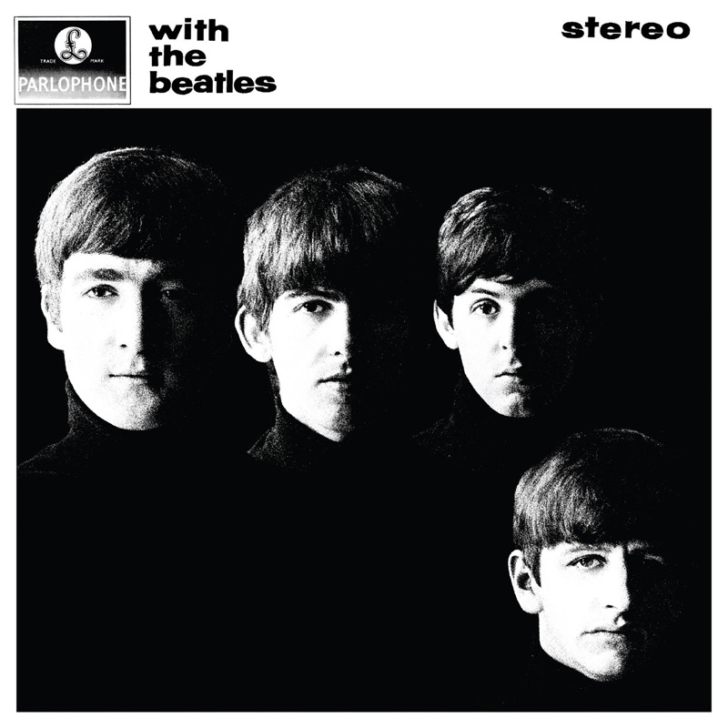 With the Beatles album cover